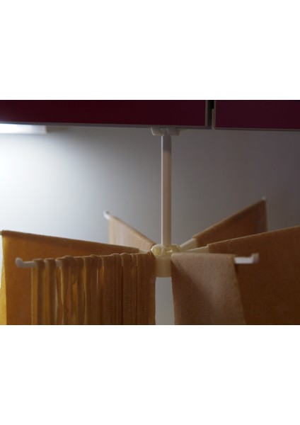 Ev Yapımı Taze Makarna/lazanya Için Katlanır Kurutma Makinesi (Sadece Plastik Aparattır!!!) 3D indirimleri