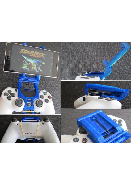 Katlanabilir Ps4 Android Universal. Mount. Klip. Tutucu. Akıllı Telefon. Dualshock 4 (V2 / Rev 2 Test Edildi). Markalı Playstation (Sadece Plastik Aparattır!!!) 3D fiyatları