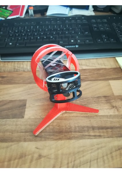 Zoom H1 - FUSION360 Öğreticisi ile Mikrofon Standı (Plastik Aparattır!!!) 3D