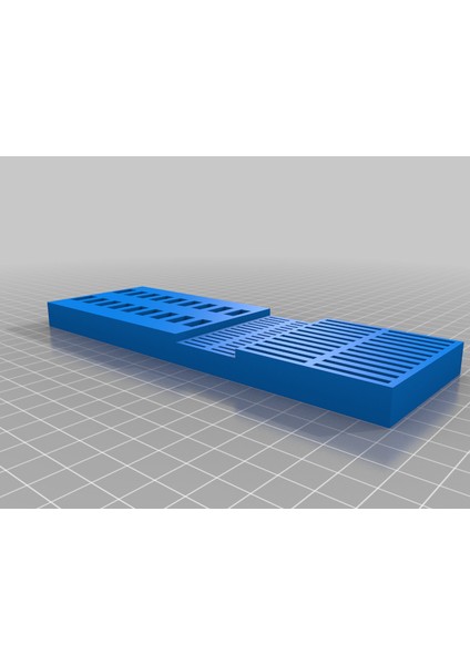 Ikea Alex Box Usb, Cf, Microsd Tutucu (3x1 Boyutu) (Sadece Plastik Aparattır!!!) 3D fiyatları