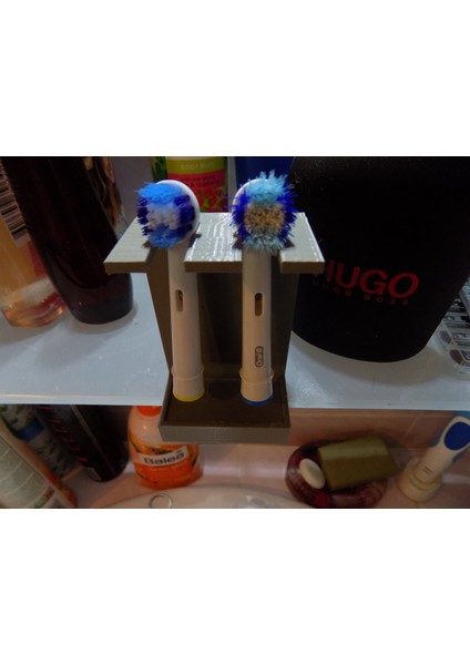 Cam Rafta Oral B Diş Fırçası Tutucu (Plastik Aparattır!!!) 3D fırsatları