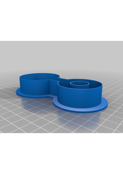 Bebek Çıngırak Kurabiye Kesici (Sadece Plastik Aparattır!!!) 3D modelleri