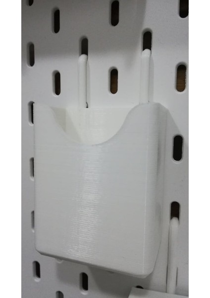 Ikea Skadis - Uzaktan Kumanda Veya Gözlük Desteği (Sadece Plastik Aparattır!!!) 3D