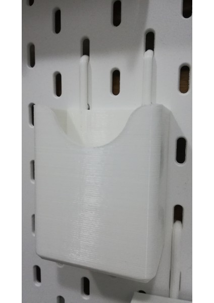 Ikea Skadis - Uzaktan Kumanda Veya Gözlük Desteği (Sadece Plastik Aparattır!!!) 3D indirimleri