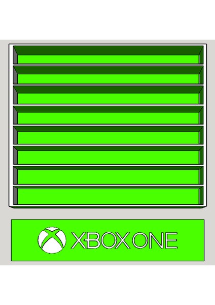 Xbox One Oyun Tutucusu (Sadece Plastik Aparattır!!!) 3D indirimleri