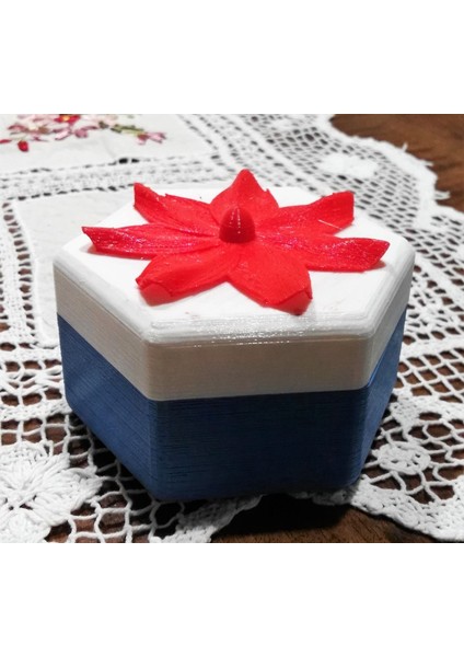 Altıgen Şeker Kutusu (Sadece Plastik Aparattır!!!) 3D modelleri