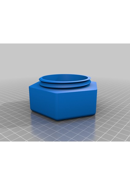 Altıgen Şeker Kutusu (Sadece Plastik Aparattır!!!) 3D indirimleri