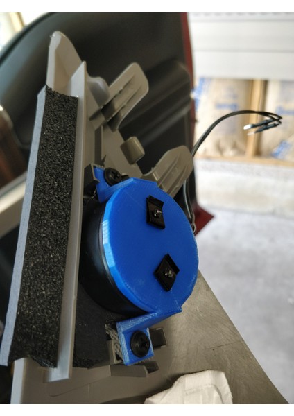 2015 Sesli Ford F150 Için Tweeter Mount (Sadece Plastik Aparattır!!!) 3D