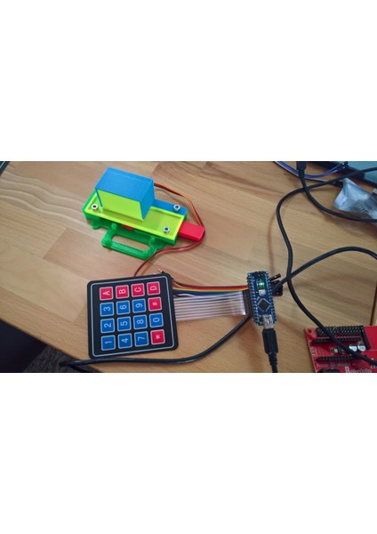 Arduino Tabanlı Elektronik Kilit (Plastik Aparattır!!!) 3D