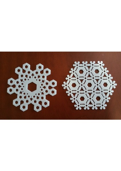 Özyinelemeli Kar Taneleri (Sadece Plastik Aparattır!!!) 3D fiyatları