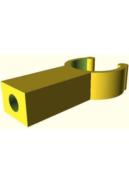 Tüp Duş Tüpü (Sadece Plastik Aparattır!!!) 3D