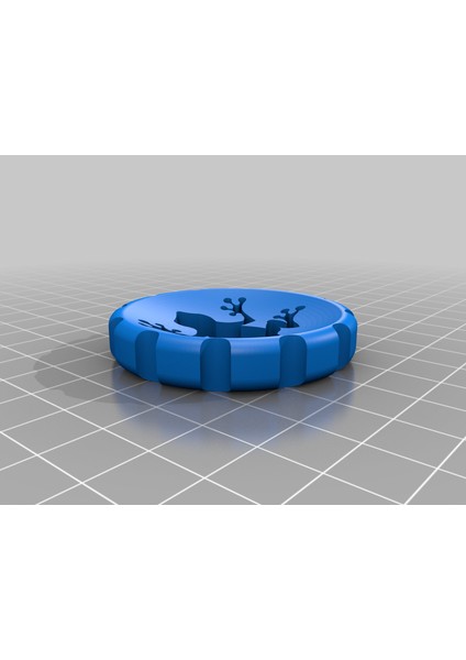 Kurbağa Etiketi ve Madeni Para (Sadece Plastik Aparattır!!!) 3D modelleri