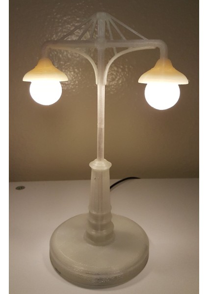 Antik Sokak Lambası (1-3 Lamba Serisi) (Sadece Plastik Aparattır!!!) 3D fırsatları