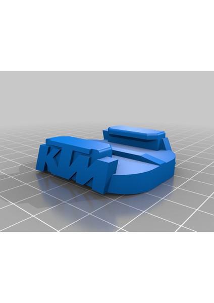 Gopro Kask Dağı Ktm Tasarım (Sadece Plastik Aparattır!!!) 3D modelleri