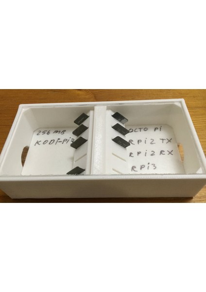 10 Microsds Için Microsd Tutucu Kılıfı (Plastik Aparattır!!!) 3D