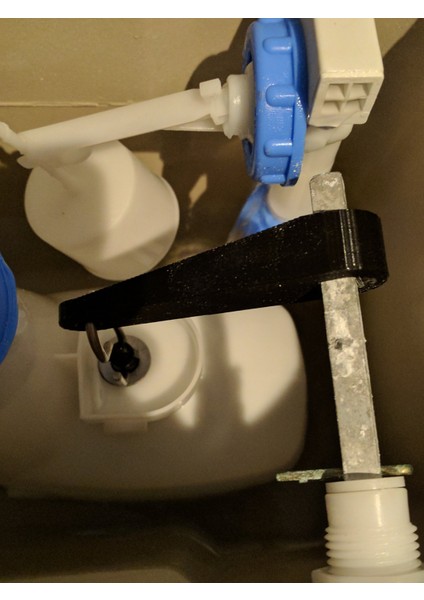 Flush Sap Sifon Konnektörü (Ingiltere) (Plastik Aparattır!!!) 3D