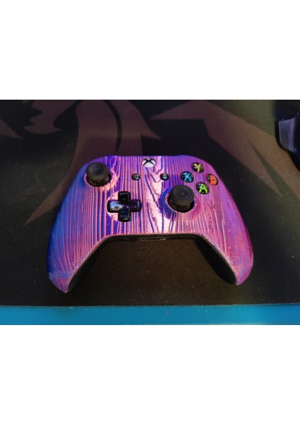 Xbox One S Özel Denetleyici Kabuğu: Ahşap Tahıl Sürümü (Sadece Plastik Aparattır!!!) 3D indirimleri