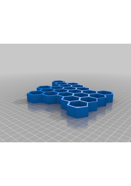 Petek Anahtarlığı - Petek Anahtarı (Sadece Plastik Aparattır!!!) 3D indirimleri