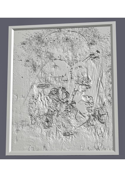 Yıldız Savaşları: Bölüm V - The Empire Strikes Back - Film Poster Lithophan (Sadece Plastik Aparattır!!!) 3D modelleri