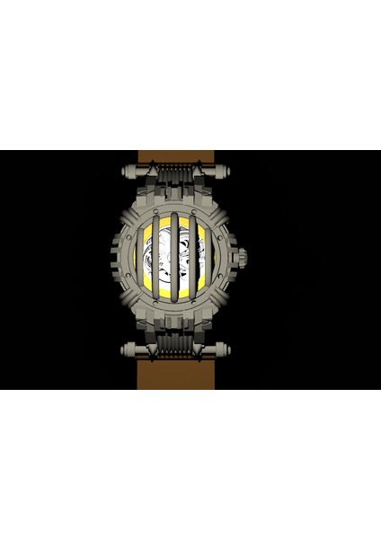 [hannibal] Steampunk Watch Serisi - 0 (Plastik Aparattır!!!) 3D fırsatları