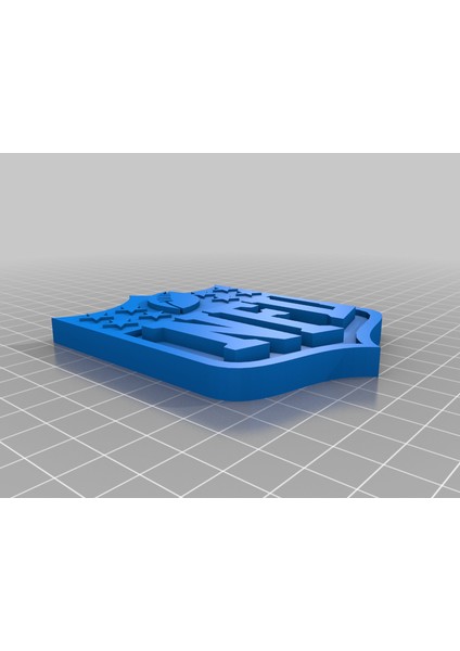 Nfl_national Futbol Ligi - Logo (Plastik Aparattır!!!) 3D modelleri