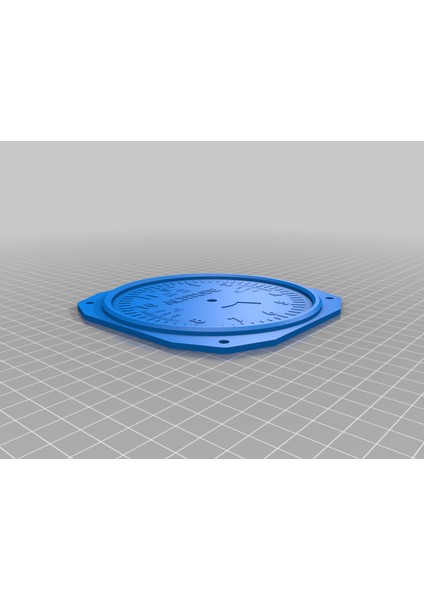Duvar Saati Altimetre (Sadece Plastik Aparattır!!!) 3D indirimleri
