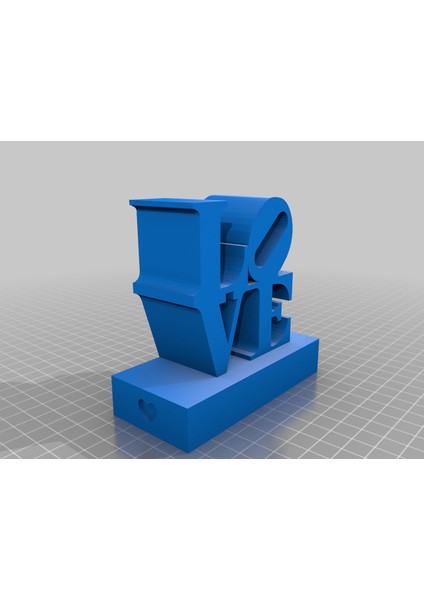 Aşk Heykeli Openscad ile Remixd (Plastik Aparattır!!!) 3D fiyatları