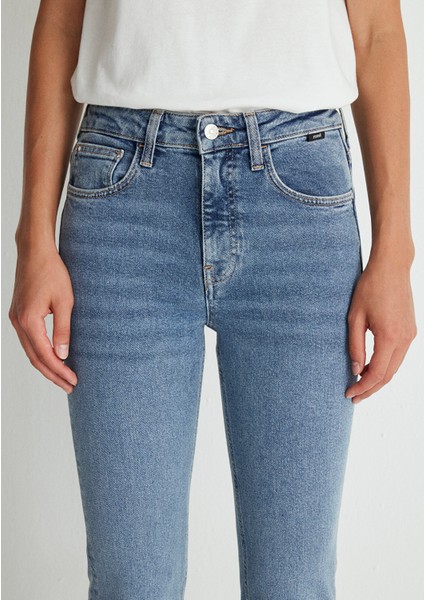 Maria 90lar İndigo Mavisi Jean Pantolon 101225-35482