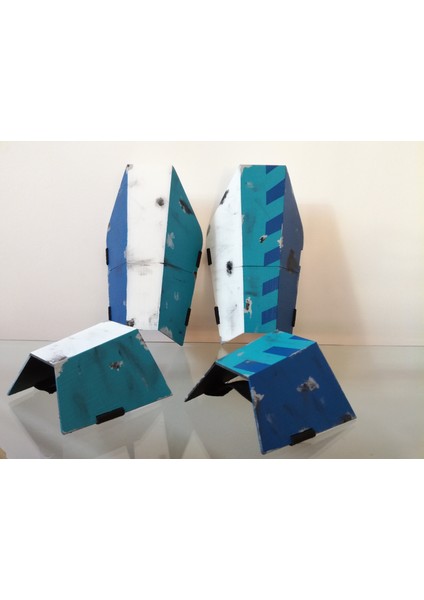 Mandalorian Bacak Zırhı (Plastik Aparattır!!!) 3D