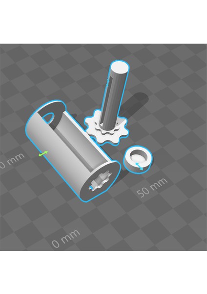 Daha Küçük Tüpler Için Tüp Silindiri (Sürüm 2) (Plastik Aparattır!!!) 3D modelleri