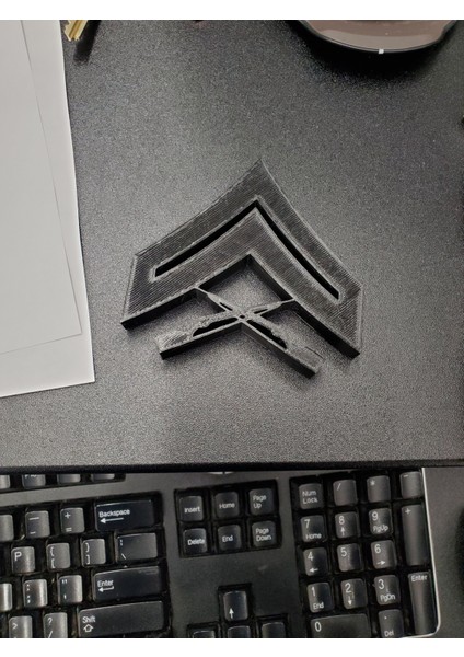 Amerika Birleşik Devletleri Deniz Piyadeleri Rütbe Insignias (Plastik Aparattır!!!) 3D fiyatları