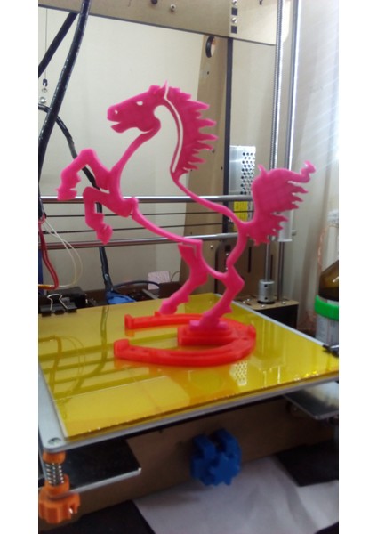 Emma'nın Rüyası - Veya At Nalı Standı ile Pembe At (Plastik Aparattır!!!) 3D fiyatları