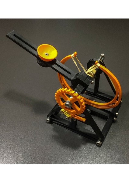 Leonardo Da Vinci'den Esinlenerek Mancınık (Remix) (Sadece Plastik Aparattır!!!) 3D