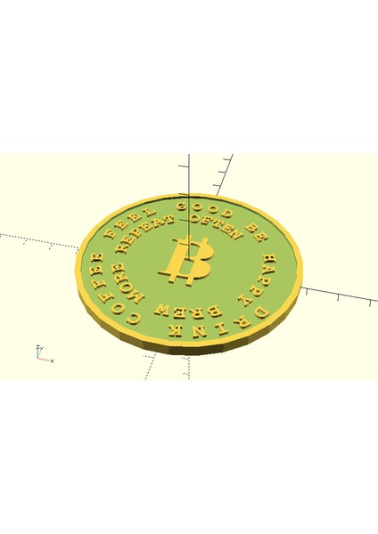 Bitcoin Tohumu Madeni Para (Sadece Plastik Aparattır!!!) 3D modelleri