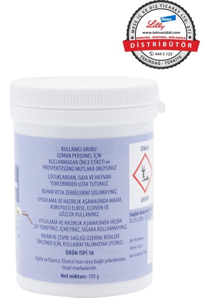 Elanco Agita 10 Wg 100 G modelleri