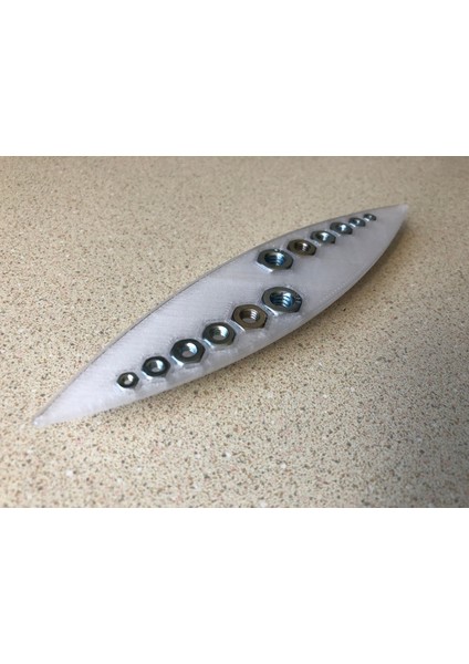 Sihir Mi Fizik Mi? Rattleback Momentumun Korunmasına Meydan Okuyor Mu? (Sadece Plastik Aparattır!!!) 3D fiyatları