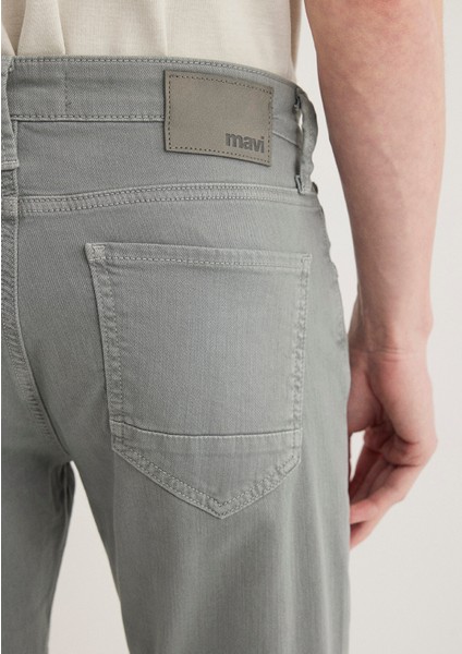 Marcus Gölge Gri Comfort Gabardin Pantolon 0035180922