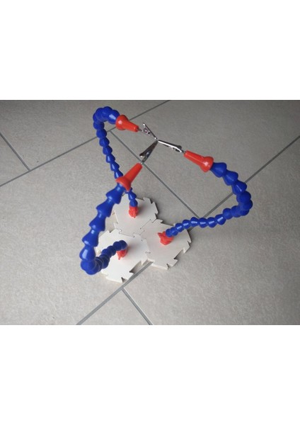 Üçüncü El Lehim Yardımı - Kablolar, Pcb'ler ve Benzerleri Için Evrensel Tutucu (Yazdırılabilir ve Yönlendirilebilir Dosyalar Mevcut!) (Plastik Aparattır!!!) 3D