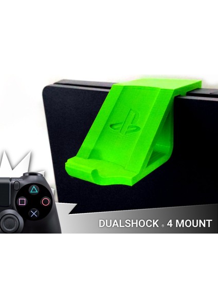 Playstation 4 (Ps4) Ince Dikey Için Dualshock 4 Denetleyici Montaj Standı (Plastik Aparattır!!!) 3D fiyatları