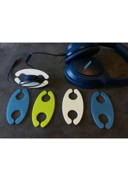 Kablo / Kordon Organizatörü (Plastik Aparattır!!!) 3D fırsatları