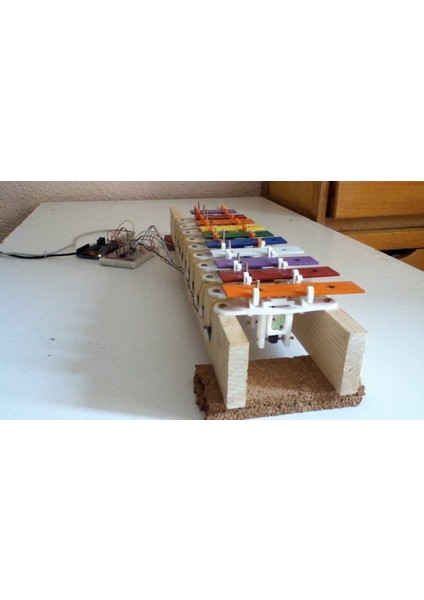 USB Ksilofon (Plastik Aparattır!!!) 3D