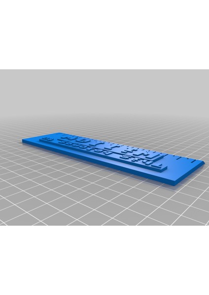 Söğüt Cetveli (Sadece Plastik Aparattır!!!) 3D fiyatları