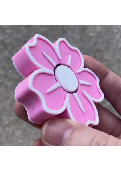 Sakura Spinner (Kiraz Çiçeği Şeklinde Fidget Spinner) (Plastik Aparattır!!!) 3D modelleri