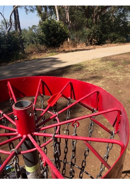 Disk Golf Hedefi (Sepet) Sonraki Tee Pointer (Sadece Plastik Aparattır!!!) 3D modelleri
