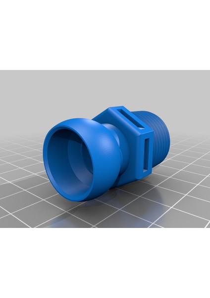 Loc-Line Bağlantı Parçaları (1/4 ", 1/2" ve 3/4 ") (Sadece Plastik Aparattır!!!) 3D modelleri