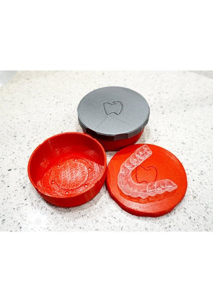 Takma Diş Kutusu / Faca Diş (2 Tip / Destek Gerekmez) (Sadece Plastik Aparattır!!!) 3D fiyatları