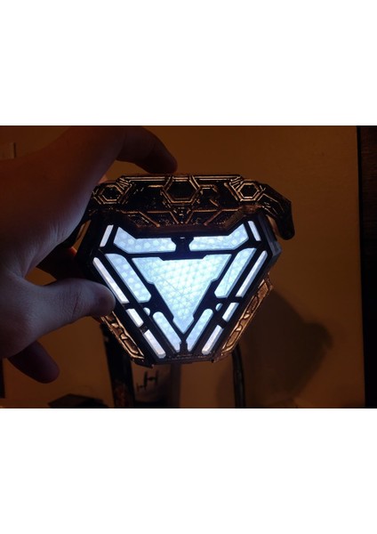 Tony Stark Arc Reactor Infinity War ve Endgame (Sadece Plastik Aparattır!!!) 3D