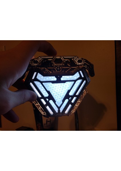 Tony Stark Arc Reactor Infinity War ve Endgame (Sadece Plastik Aparattır!!!) 3D