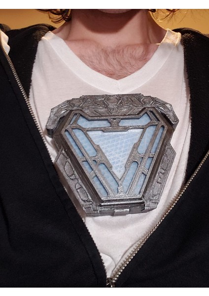 Tony Stark Arc Reactor Infinity War ve Endgame (Sadece Plastik Aparattır!!!) 3D