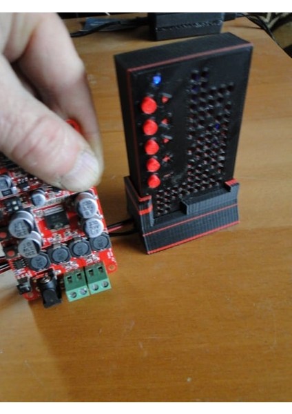 Sanwu 25W+25W TDA7492P Için Bluetooth Modül Muhafazası Kablosuz Bluetooth Csr4.0 Ses Dijital Alıcı Amplifikatör Kartı Güncellenmiş Sürüm (Plastik Aparattır!!!) 3D modelleri